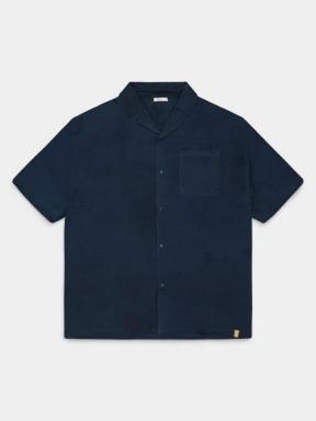 camasa cu maneci scurte pt. barbati Barts Cayrlos Shirt albastru inchis 3