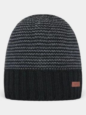 caciula tricotata pt. barbati Barts Davido Beanie negru 1