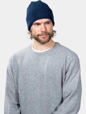caciula tricotata pt. barbati Barts Mailcom Beanie albastru inchis 3