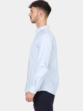 camasa cu maneci lungi pt. barbati TBS Bradyche albastru deschis 3