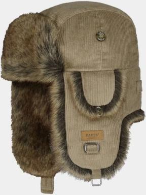 caciula cu urechi Barts Rib Bomber nisip 1