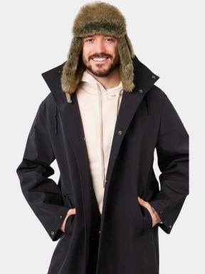 caciula cu urechi Barts Rib Bomber nisip 3