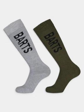 ciorapi de schi Barts Basic Skisock 2 Pack verde inchis 1