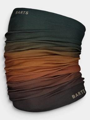 esarfa tubulara Barts Multicol Dip Dye verde inchis 1