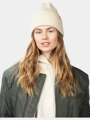 caciula tricotata Barts Haveno Beanie alb 3