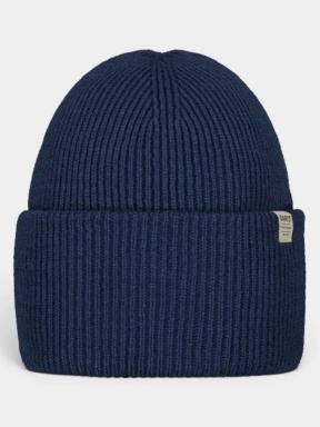 caciula tricotata Barts Haveno Beanie albastru inchis 1