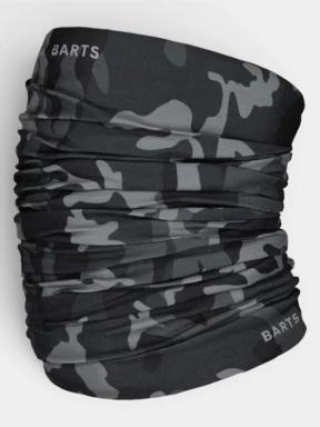 esarfa tubulara Barts Multicol Camo negru 1