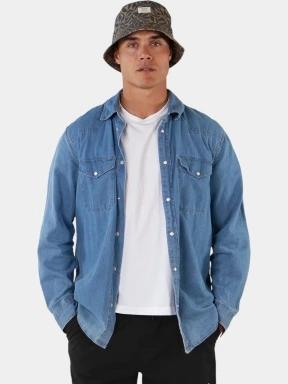 bucket hat Barts Lowan Hat albastru inchis 3