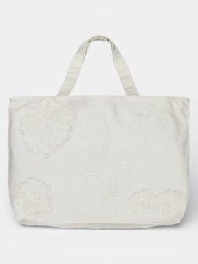 geanta de plaja pt. femei Barts Dieuw Beachbag alb 1