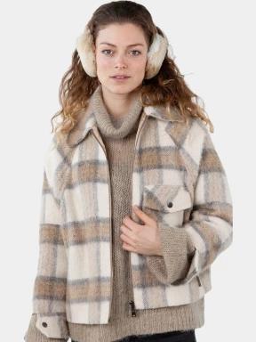 antifoane pt. femei Barts Fur Earmuffs nisip 3