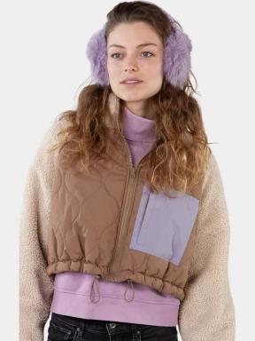 antifoane pt. femei Barts Fur Earmuffs violet 3