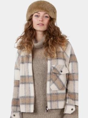 bentita pt. femei Barts Fur Cable Bandhat maro 3