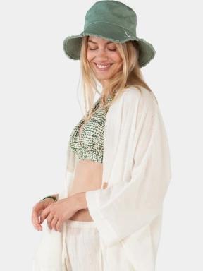 bucket hat pt. femei Barts Huahina Hat verde 3