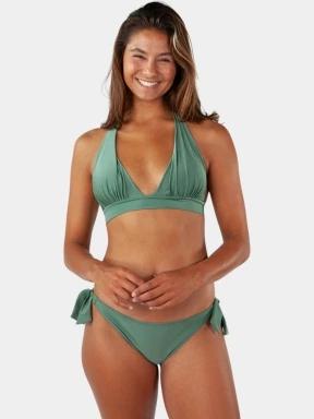 chiloti bikini pt. femei Barts Isla Cheeky Bum Side Ties verde 1