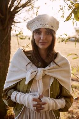 manusi pt. femei Barts Darty Fingerless Gloves nisip 3