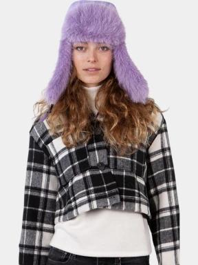 caciula cu urechi pt. femei Barts Hawka Bomber violet 3