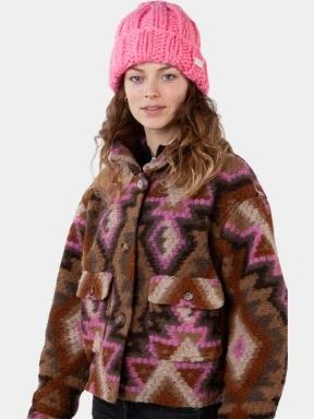 caciula tricotata pt. femei Barts Hermitta Beanie roz 3