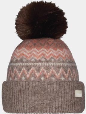caciula cu mot pt. femei Barts Woodstar Beanie maro 1