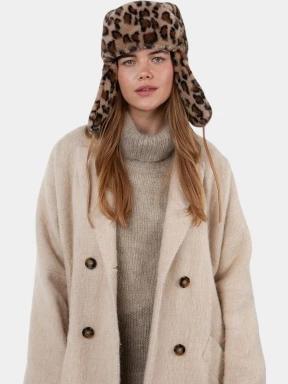 caciula cu urechi pt. femei Barts Lucerne Bomber maro 3