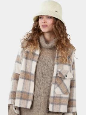 bucket hat pt. femei Barts Lavatera Hat alb 3