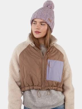 caciula cu mot pt. femei Barts Aitane Beanie violet 3