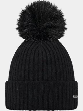 caciula cu mot pt. femei Barts Kenzie Beanie negru 1