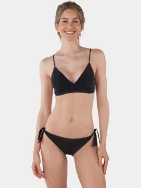 chiloti bikini pt. femei Barts Solid Cheeky Bum Side Ties negru 1