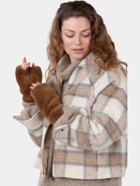 manusi pt. femei Barts Britamu Fingerless Gloves maro 3