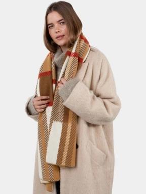 sal pt. femei Barts Bliblock Scarf maro 3