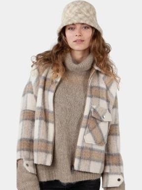 bucket hat pt. femei Barts Lylja Hat nisip 3