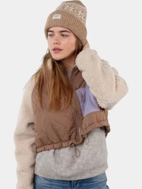caciula tricotata pt. femei Barts Negomba Beanie maro 3