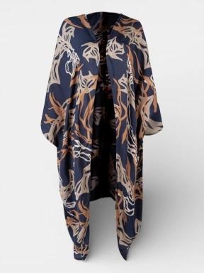 rochie de plaja pt. femei Barts Navyo Kimono albastru inchis 1