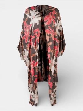 rochie de plaja pt. femei Barts Navyo Kimono maro 1