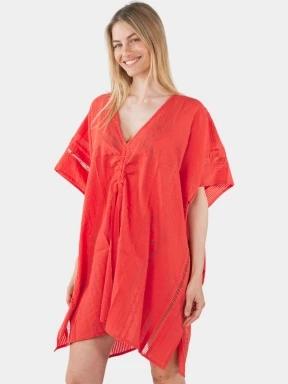 rochie de plaja pt. femei Barts Raimha Kaftan rosu 3