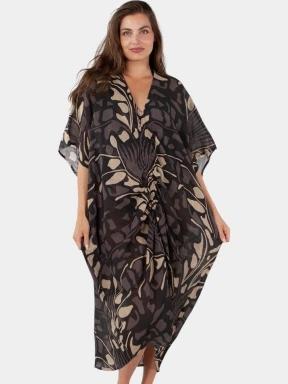 rochie de plaja pt. femei Barts Rochau Kaftan negru 3