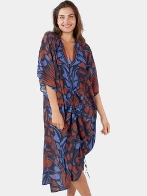 rochie de plaja pt. femei Barts Rochau Kaftan albastru inchis 1