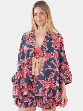 pantaloni de plaja pt. femei Barts Falesy Shorts albastru inchis 3