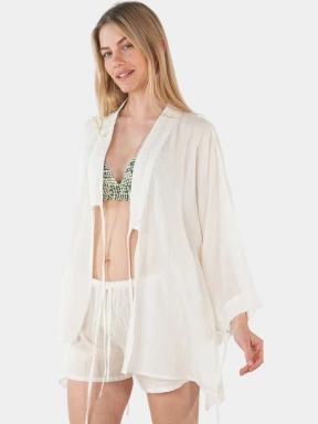 rochie de plaja pt. femei Barts Ritay Kimono alb 3