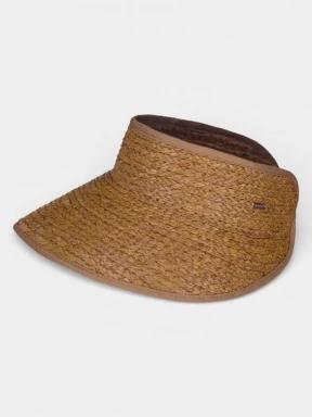 palarie de paie pt. femei Barts Tambinou Visor maro 1