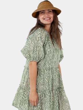 palarie de paie pt. femei Barts Tambinou Visor maro 3