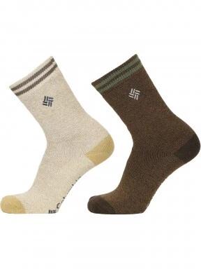 ciorapi termici pt. barbati Columbia 2PP LIFESTYLE THERMAL CREW nisip 1