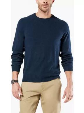 pulover pt. barbati Dockers Alpha Whistlepatch Crew albastru inchis 1