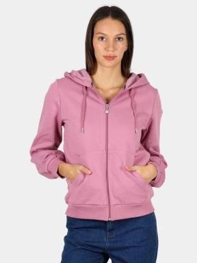 pulover cu gluga pt. femei TBS Debrazip violet 1