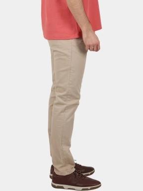 pantaloni chino pt. barbati TBS Filaofan maro 3