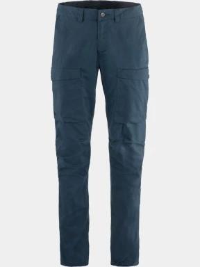 pantaloni de drumetie pt. barbati Fjallraven Abisko Hybrid Trail Trs M albastru inchis 1