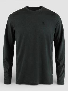 tricou cu maneci lungi, pentru sport pt. barbati Fjallraven Abisko Day Hike LS M negru 1