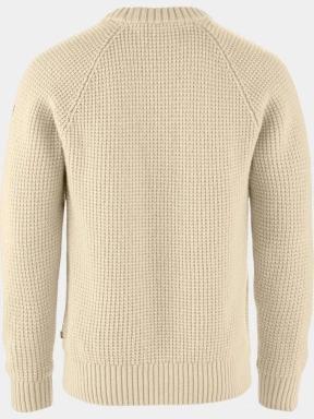 pulover tricotat pt. barbati Fjallraven Övik Waffle Knit M nisip 3