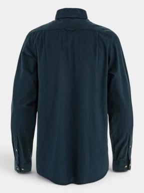 camasa cu maneci lungi pt. barbati Fjallraven Övik Lite Flannel Shirt M albastru inchis 3