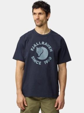 tricou pentru sport, cu maneci scurte pt. barbati Fjallraven Fjällräven Relaxed T-Shirt M albastru inchis 1