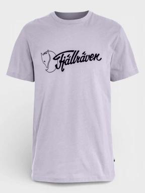 tricou pentru sport, cu maneci scurte pt. barbati Fjallraven Archive Logo T-Shirt M violet 1